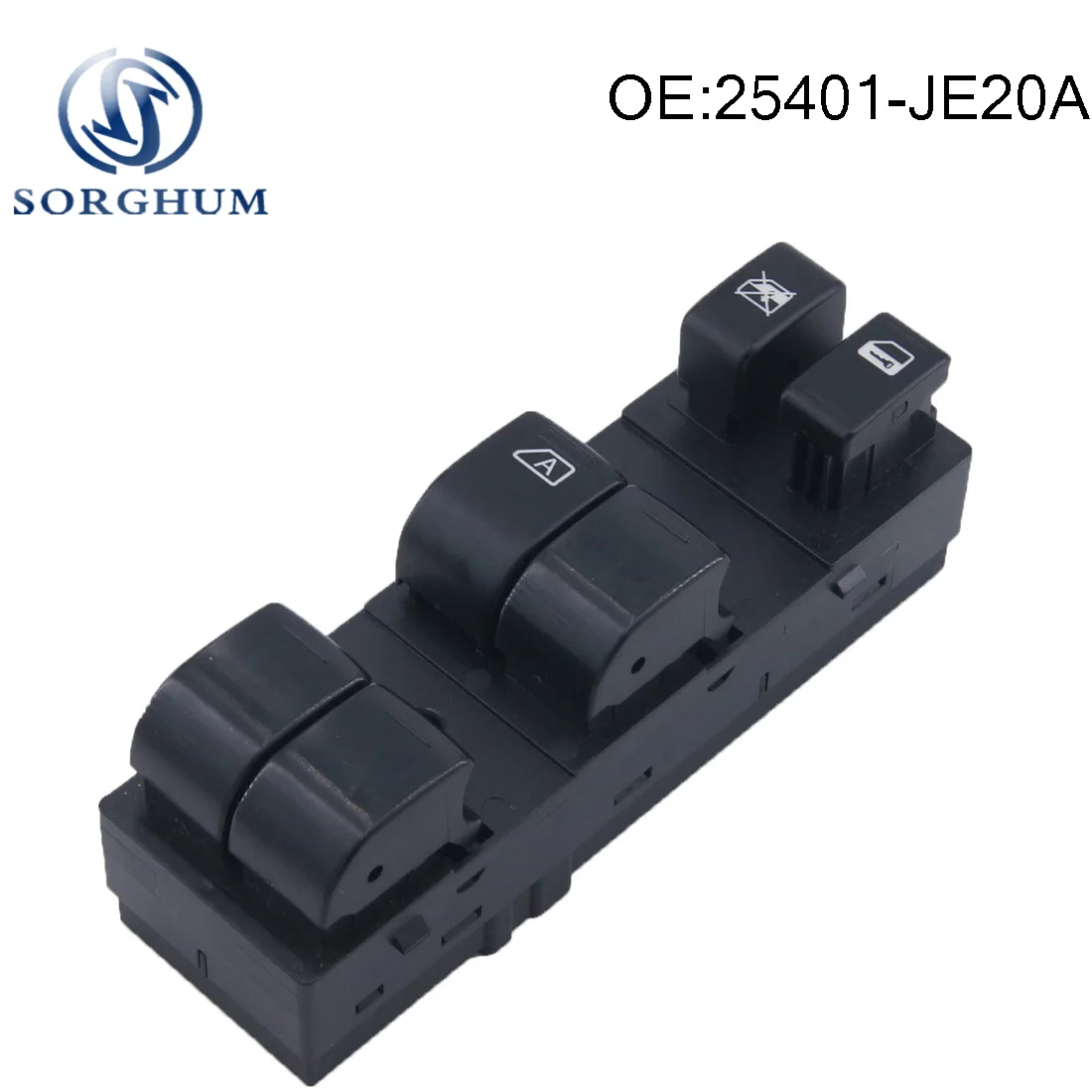 

Power Window Switch 25401-JE20A 25401JE20A For Nissan Qashqai Sunny Infiniti M35 M45