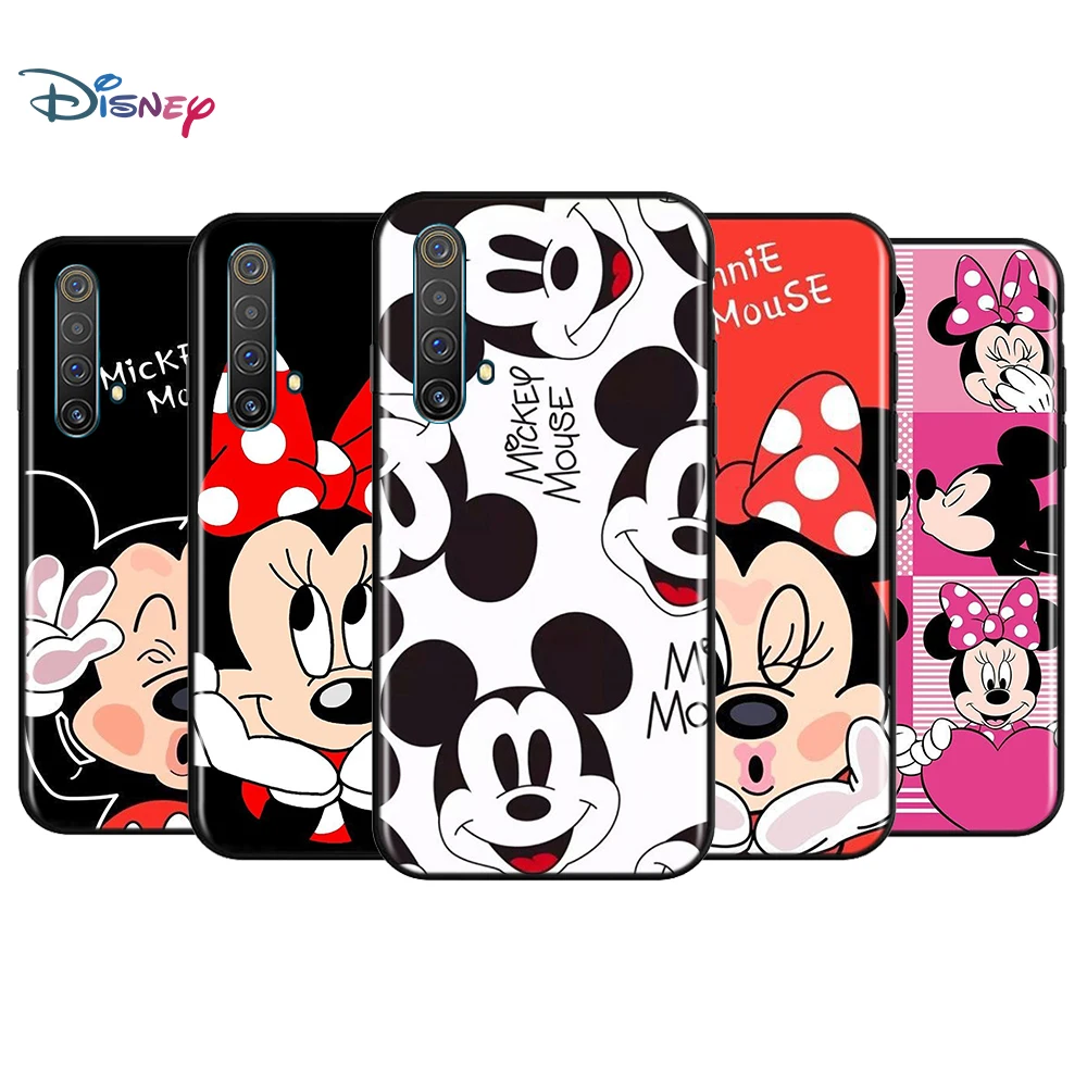 Mickey and Minne BFF For OPPO Realme GT Neo Master Edition 9i 8 7 Pro C21S Narzo 30 Soft Black Phone Case Fundas Cover