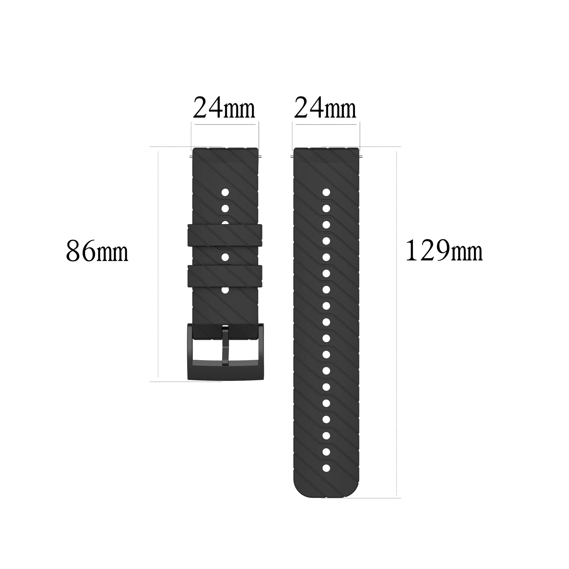 Watch strap for Suunto 7 9 baro watch accessories silicone band for Suunto D5 spartan sport wrist hr baro wristband replacement