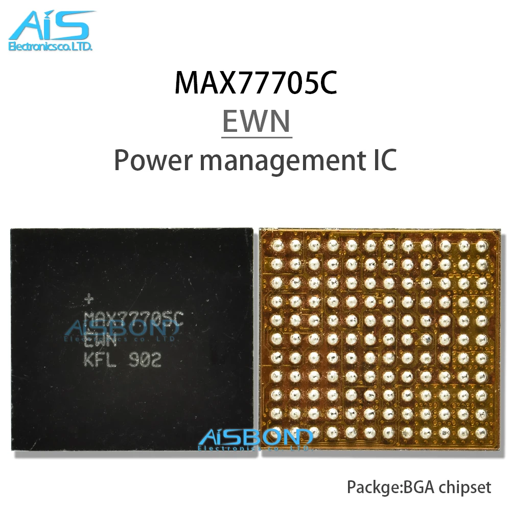 

Новый оригинальный блок питания MAX77705C ic MAX77705C EWN блок питания ic 77705C чип для Samsung S10 S10 + G9700 G9750