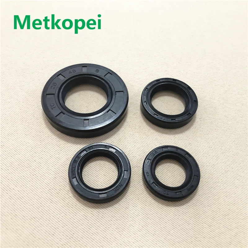 JOG100 ZY100 ZY100T full complete engine oil seal rubber crankshaft gear shaft seal for YAMAHA 100cc JOG ZY RSZ 100 spare parts