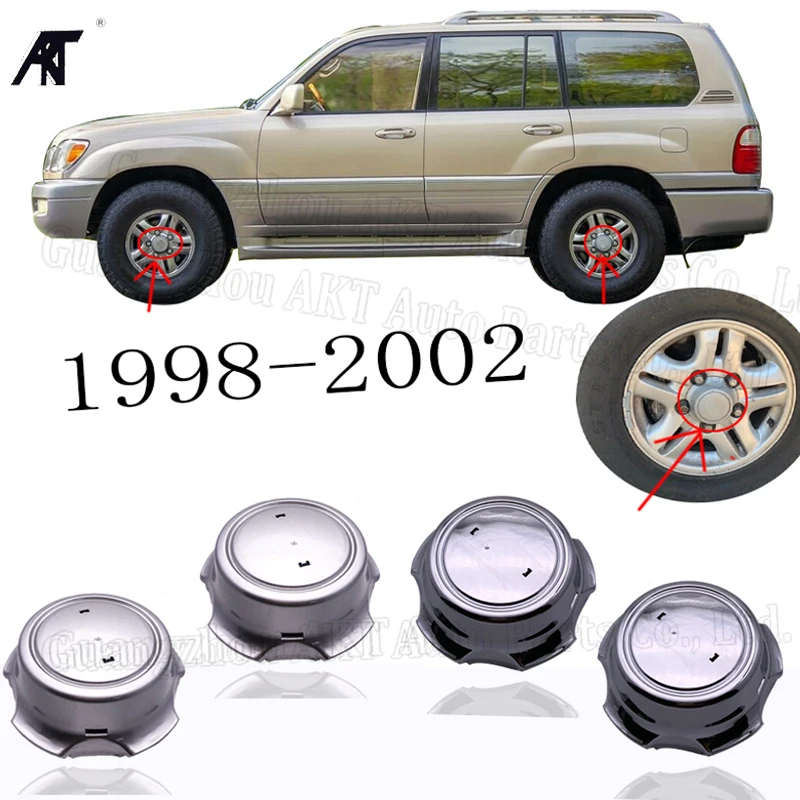 

4pcs/lot Silver or Electroplate Wheel Center Cap Hubcap for 42603-60410 1998-2002 LX470 16" Rim Wheel Center Cap Grooved