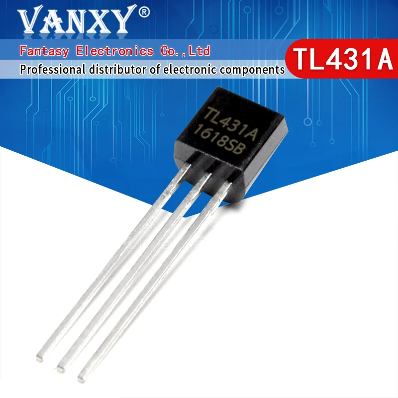 100PCS TL431 TO92 TL431A TO-92 431 new  voltage regulator IC