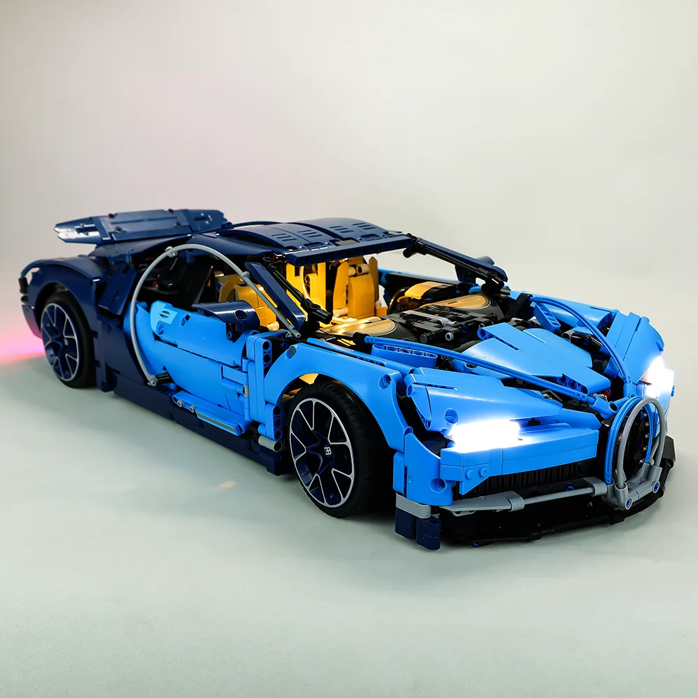 EASYLITE LED Light Set For 42083 Bugatti Chiron Car Toys Bricks Lighting Kit Car No Model Set