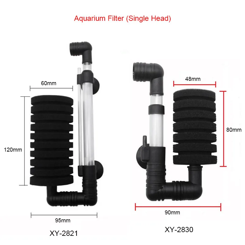 Aquariumfilter für Aquarien, Luftpumpe, Skimmer, biochemischer Schwammfilter, Aquarium-Bio-Filter, Filtro Aquario, praktisch – Detail 13
