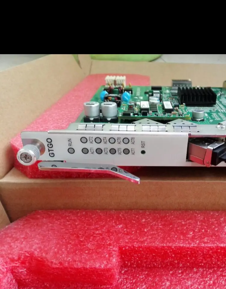 Gtgo-GPON Service Board, original model C300 C320 OLT optical line terminal, gtgo 8 ports GPON, B + C + C + SFP modules