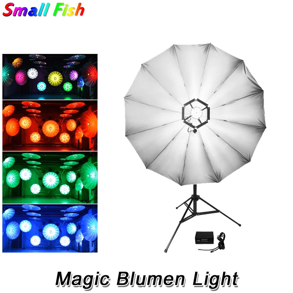 

LED Stage Light 114X0.2W RGB Color Lighting Strobe Effect DMX 512 For Sound Party Light Dj Music Disco Light LED Blacklights