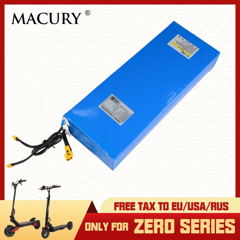 

Original 18650 Lithium Battery Pack for Electric Scooter SPEEDUAL ZERO 8 9 10 8X 10X 11X Macury 36V 48V 52V 60V 72V Li-ion Power