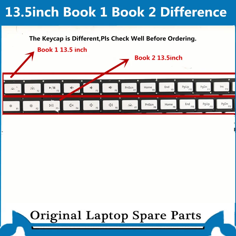 Imagem -04 - Original para Microsoft Surface 13.5 Polegada Teclado Japão Layout 1703 1705 1704 Testado Bem