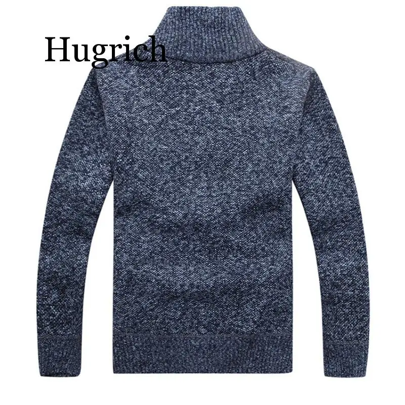 2020 Men's jacket Autumn Winter Warm Cashmere Wool Zipper jackets Pullover Man Casual Knitwear Sweaters coat  M-4XL