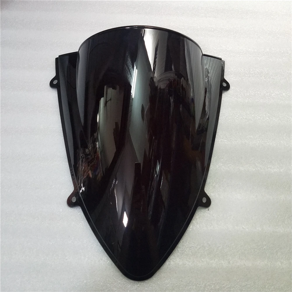 

Motorcycle For Kawasaki Ninja250 Ninja 250 08-09-10-11-12 2012 High Quality Black Windshield Bubble Windscreen Wind Deflectore