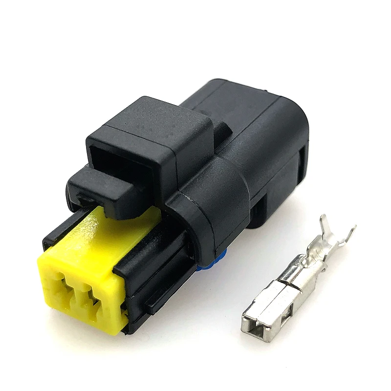 DJ7027A-1.5-21 2 Pin/way FCI Female Water Temperature Sensor Plug Turn Light FO Lamp Connector For Renault Peugeot Citroen