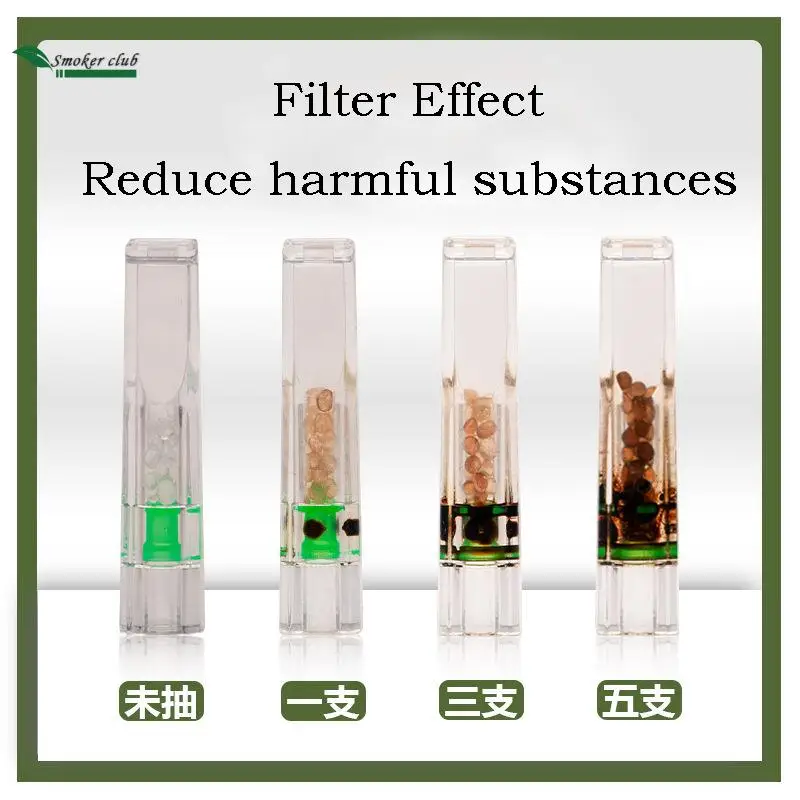 Portable disposable microporous filter food grade material triple filter mouthpiece SD-156A use coarse smoke 120PCS