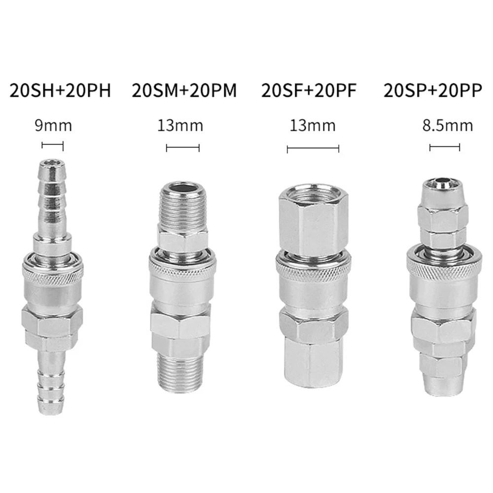 Pneumatic connector type C male and female quick connector air pump PU pipe air compressor pipe PP SP PF SF PH SH PM SM20
