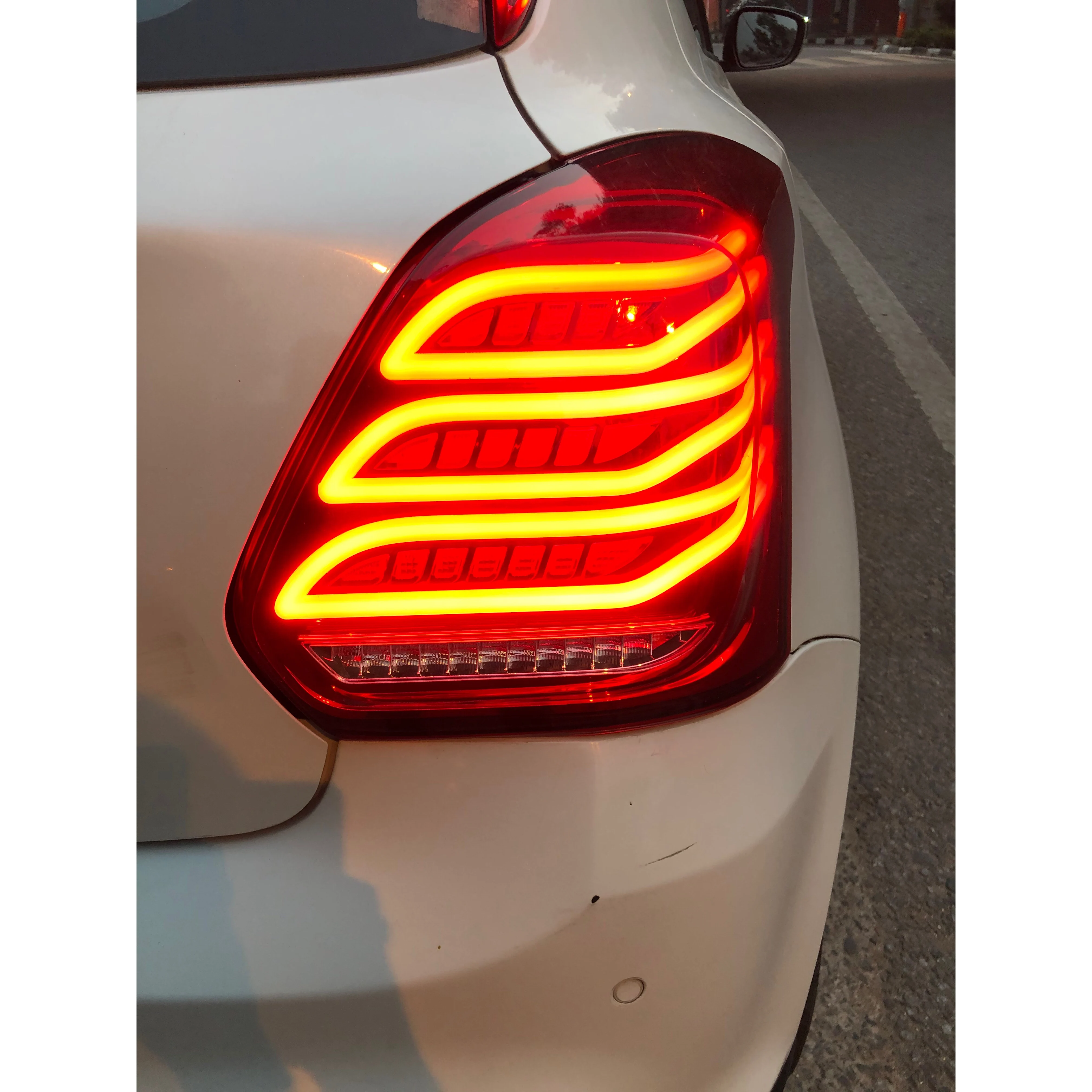 Suzuki Swift LED Tail Lamp Rear Lights with Running Sequential Signal Function