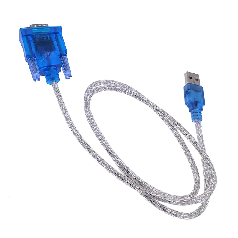 CH340 USB to RS232 Serial Port 9 Pin DB9 Cable Serial COM Port Adapter Convertor Support Windows 7 connector