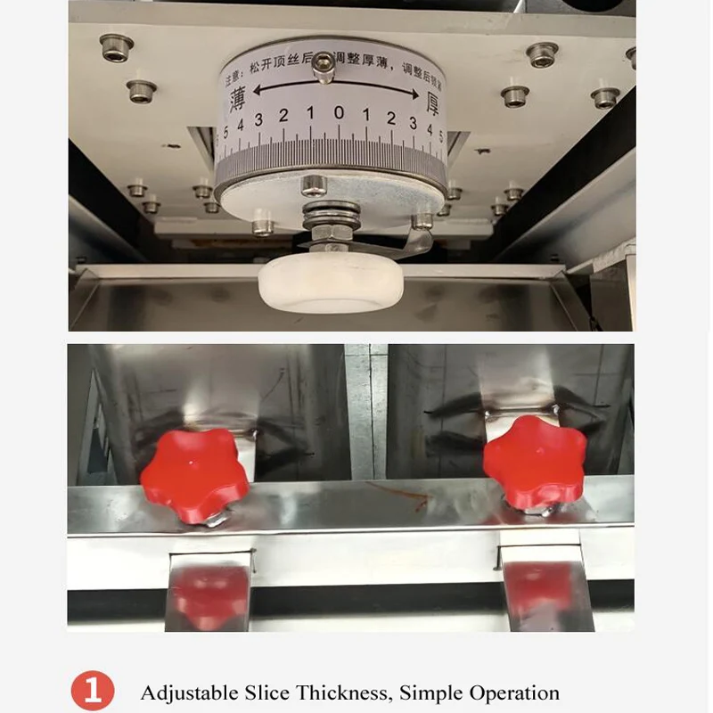 آلة تقطيع الخضار الصلبة, سطح المكتب آلة تقطيع اللحم لحم البقر Roulade