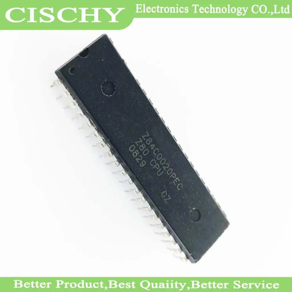 1pcs/lot Z84C0020PEC Z80CPU Z80-CPU Z80 CPU DIP-40