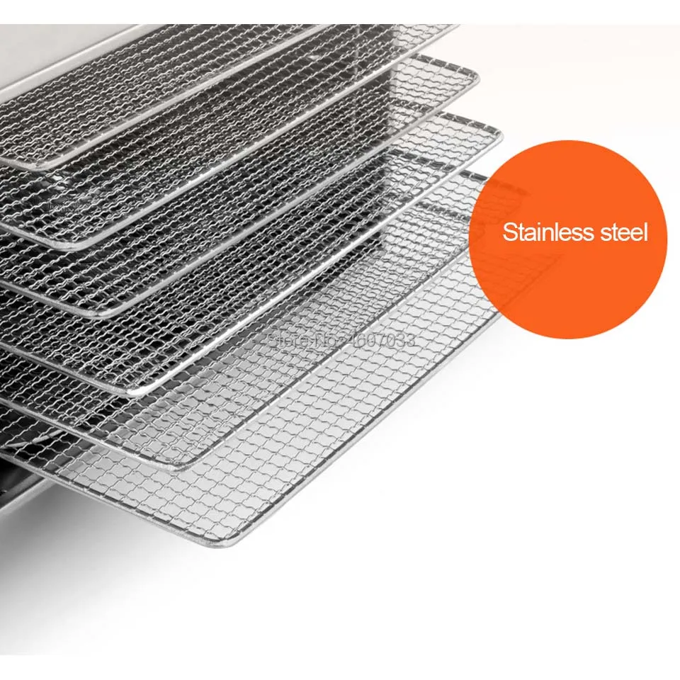 Сушилка для фруктов, овощей, трав, мяса, 110 В, 220 В