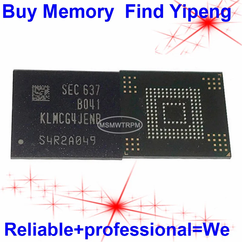 

KLMCG4JENB-B041 153FBGA EMMC 5.1 64GB FLASH MEMORY KLMCG4JENB