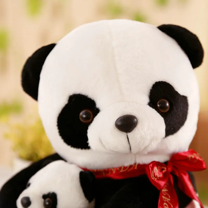 25-50 ซม.น่ารักพ่อ & Baby PANDA ตุ๊กตาของเล่นตุ๊กตาสัตว์ตุ๊กตาหมีการ์ตูนหมอนนุ่ม Kawaii ตุ๊กตาสาวคนรักวันเกิด...