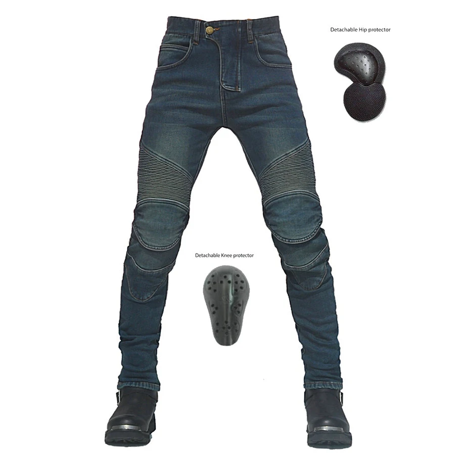 

Plush windproof and warm motorcycle jeans motorcycle jeans motorcycle wind racing pants