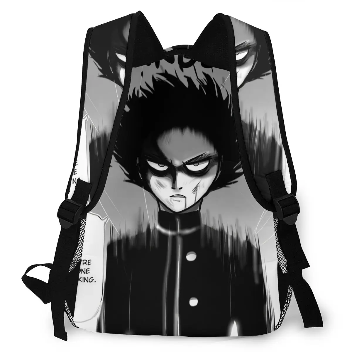 Mob Psycho 100 Mochila para Meninas Meninos Mochila De Viagem Mochilas para Saco De Escola Adolescente