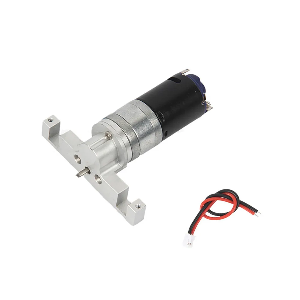 transmissao de metal super torque motor da engrenagem com fio pecas reposicao para wpl d12 rc carro rastreador diy 10 01