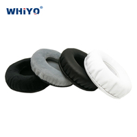 Replacement Ear Pads for Rapoo H6000 H6060 H8000 H8060 H8020 Headset Parts Leather Cushion Velvet Earmuff Headset Sleeve Cover