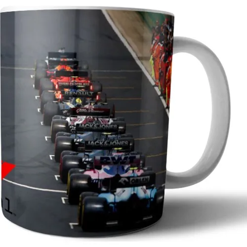 Pixxa Formula 1 Start Grid Mug