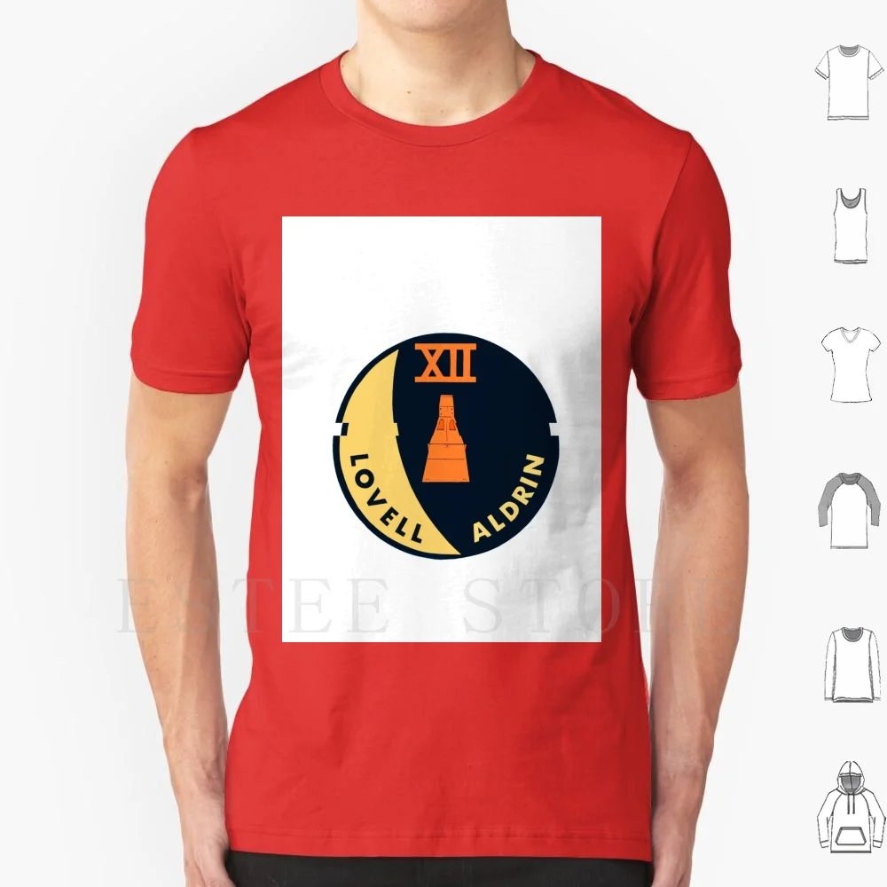 

Gemini 12 Mission Logo T Shirt Men Cotton 6xl Project Gemini Project Project Apollo Gemini Appollo Gemini 4 Gemini 5 Gemini 6