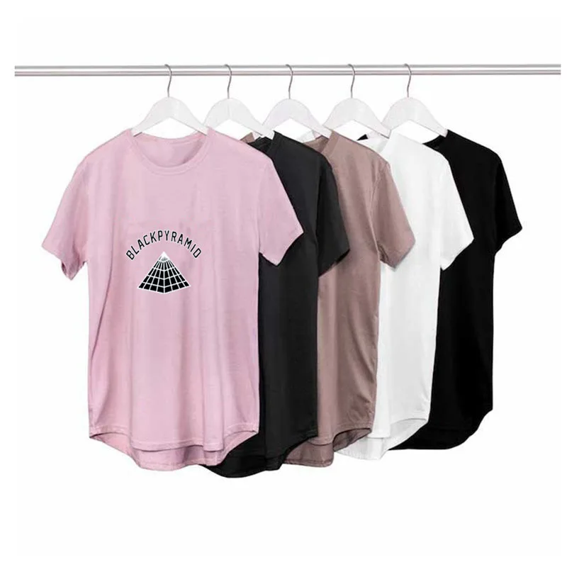 Fashion T Shirt Men Women Chris Brown New Brand BLACK PYRAMID Rap Hip Hop Men Extend T-shirt Justin Bieber Summer Cotton Tees