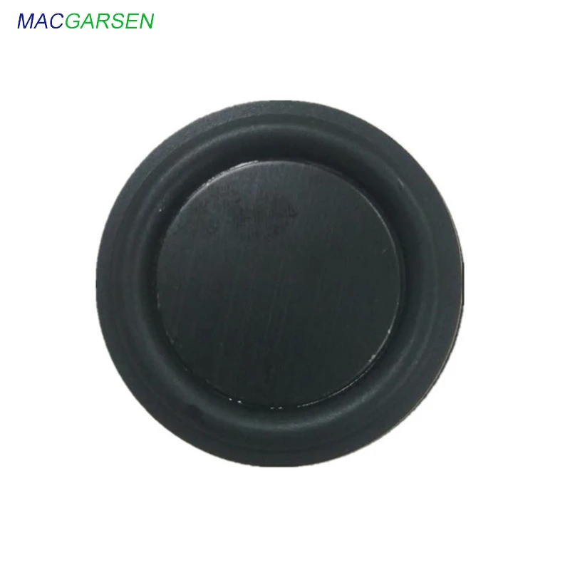 2PCS 1 Pair 2inch Woofer Speaker Vibration Plate 2pcs 52mm Bass Diaphragm DIY Repair Subwoofer Passive Radiator Rubber