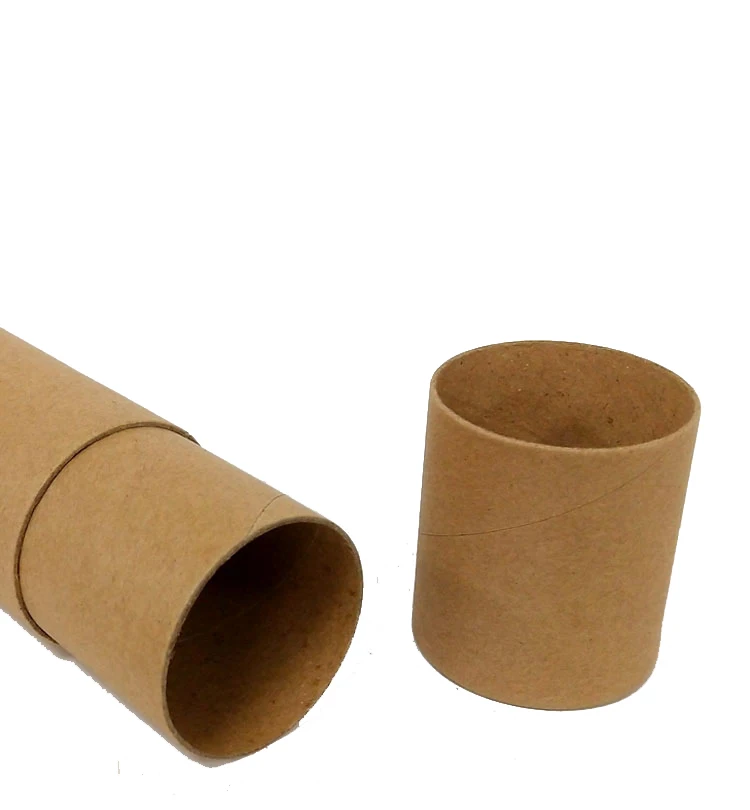 Round Kraft Shipping Mailing Packaging Cardboard Tube Cylinder, Customized Size, Postal Shipping, Paintings and Posters, 10 PCs