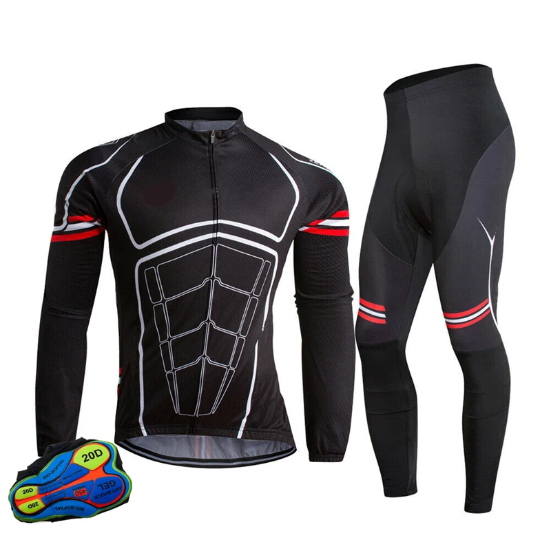 Bicycle Quick-Drying Tight Fitting Full Zipper Sublimation Cycling Clothes Comfortable Set Clothing Sweatshirt With Pocket