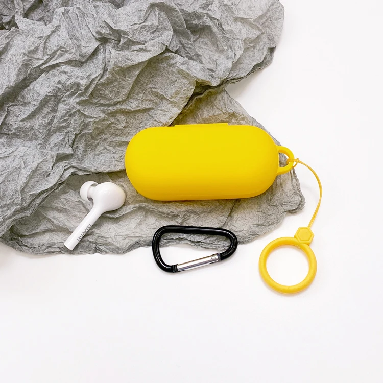 Anti-Fall กรณีหูฟังซิลิโคนป้องกัน Cover Shell สำหรับ Huawei Freebuds 3i หูฟังไร้สายบลูทูธอุปกรณ์เสริม