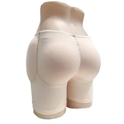 Hip Sponge Pads Enhancer Fake Buttocks Padded Panties Hip Push Up Crossdresser Panty With 4 Pockets Butt Inserts Crossdresser