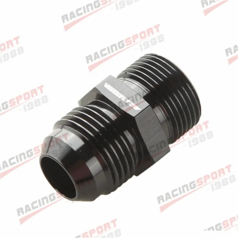 -10 AN 10AN AN10 AN Flare To M22 x 1.5 Metric Straight Fittings Black