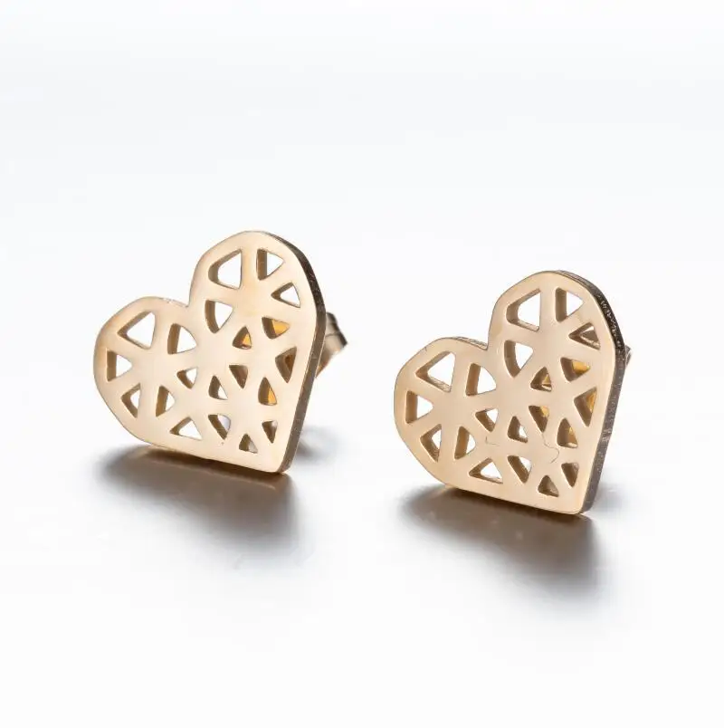 2026 Schwarze Kleine Ohrringe für Damen, Verschiedene Stile, Edelstahl, Schlangen-, Elefanten-, Herz-, Geometrische Ohrringe, Bienen-Schmuck, Großhandel – Detail 30