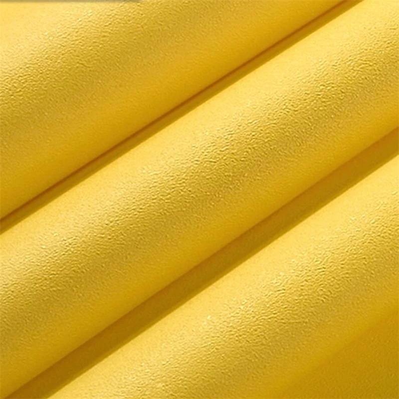 beibehang new Bright yellow orange lemon yellow gray wallpaper living room simple fashion solid color TV background wall paper