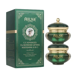 AILKE – crème Anti-âge éclaircissante au rétinol, adaptée aux peaux noires, foncées et brunes, éclaircit le teint, régénère les cellules, soins pour la peau