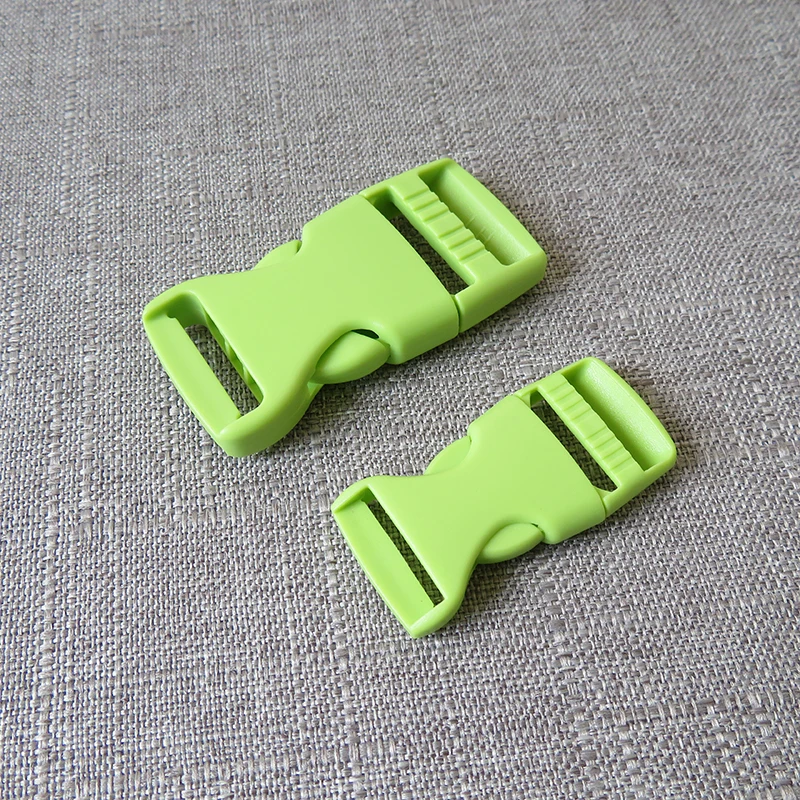 5pcs/lot 20mm 25mm colourful Plastic release buckle strap buckle for bag dog collar necklace bracelet paracord sewing accessory