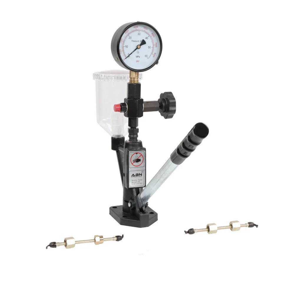

Diesel Injector Nozzle Pop Pressure Tester Dual Gauge Bar/PSI W/Filter 0- 60 Mpa