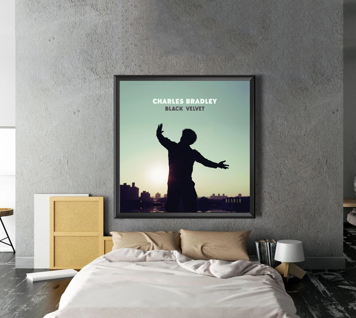 Charles Bradley Black Velvet Music Album Poster Home Wall Painting Decoration (No Frame)