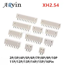 50PCS XH2.54 Connector 2.54mm Pin Header XH2.54-2P/3P/4P/5P/6P/7P/8P/9P/10P/11P/12P/13P/14P/15P/16P XH2.54 A