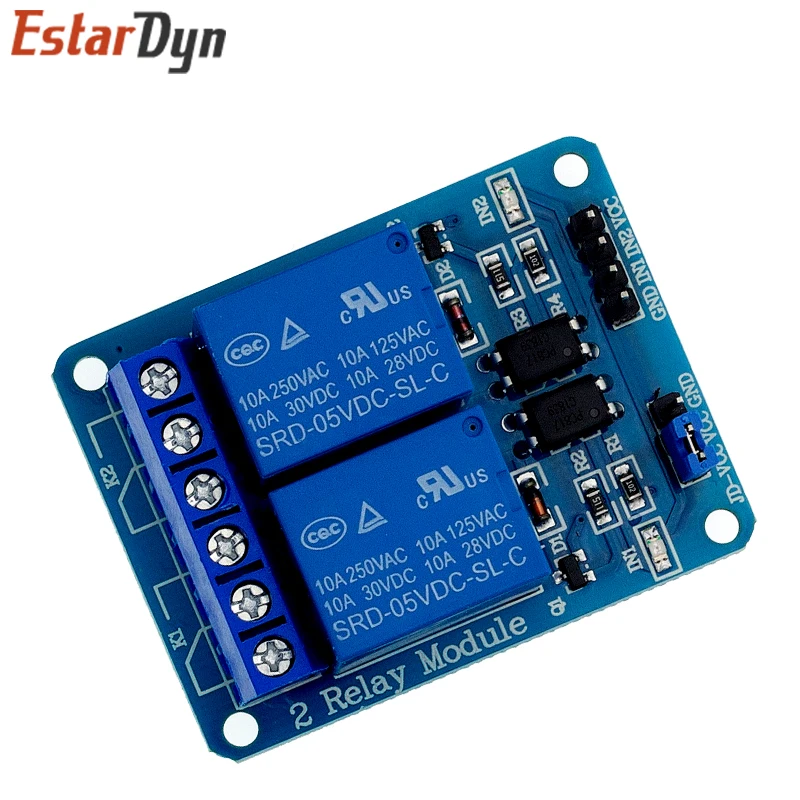 Módulo de Relé Canal com Optoacoplador, 5V, 1, 2, 4, 8 Canal Arduino Módulo de Saída Relé, 1, 2, 4, 8 Way, Em Stock