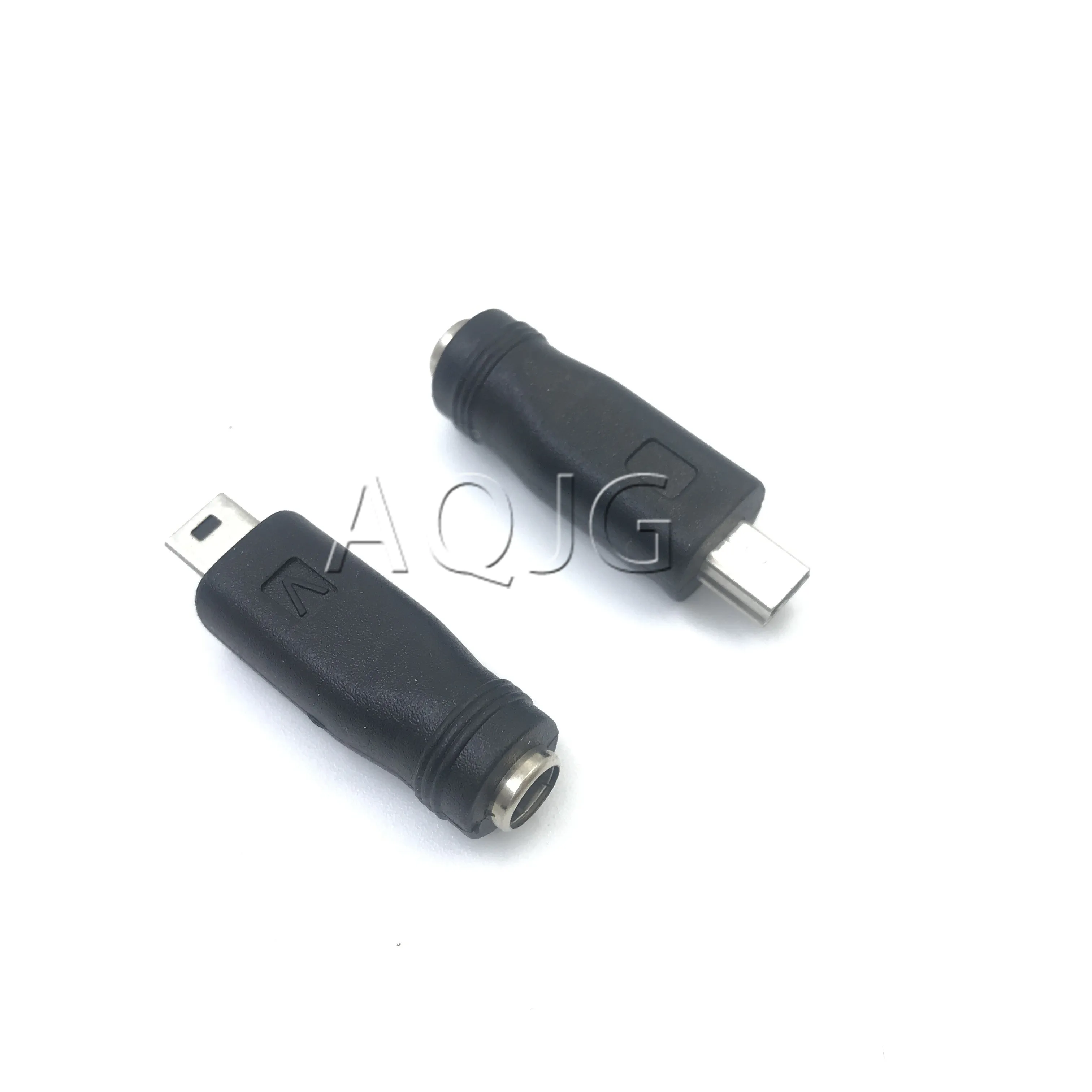 5V DC 5.5 * 2.1 mm Power Jack USB Type C USB-C Type-c 5.5mm *2.1mm Mini USB Right & Micro USB DC Power Connector Adapter 1pcs