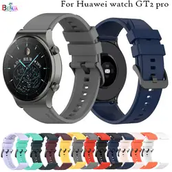 Belt Silicone Band Strap For Huawei Watch GT 2 pro original SmartBand WristBand for Samsung Galaxy Watch 3 45mm / 46mm Bracelet