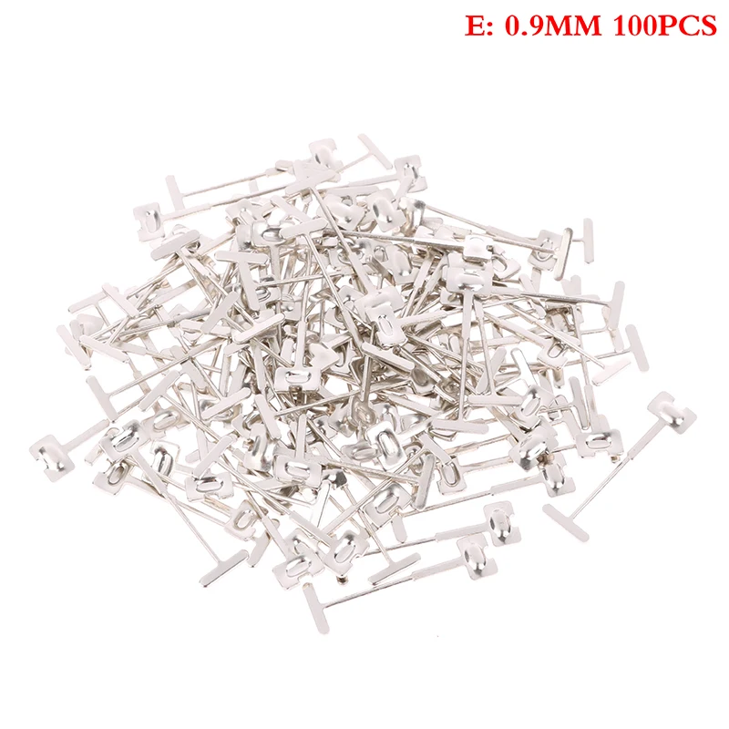 100pcs 0.9/1.2/1.5mm Sample Tile Leveling System Can Replace Steel Needle Tile Leveling Device Clearance Tool Construction Tool