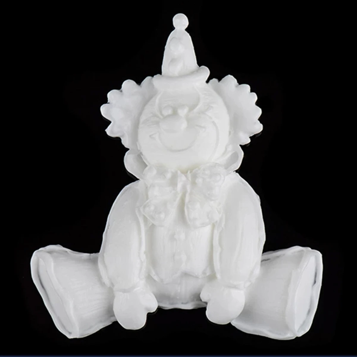 3D Silicone Clown Shaped Baking Mold Fondant Cake Tool Chocolate Candy Cookies Pastry Soap Moulds D037